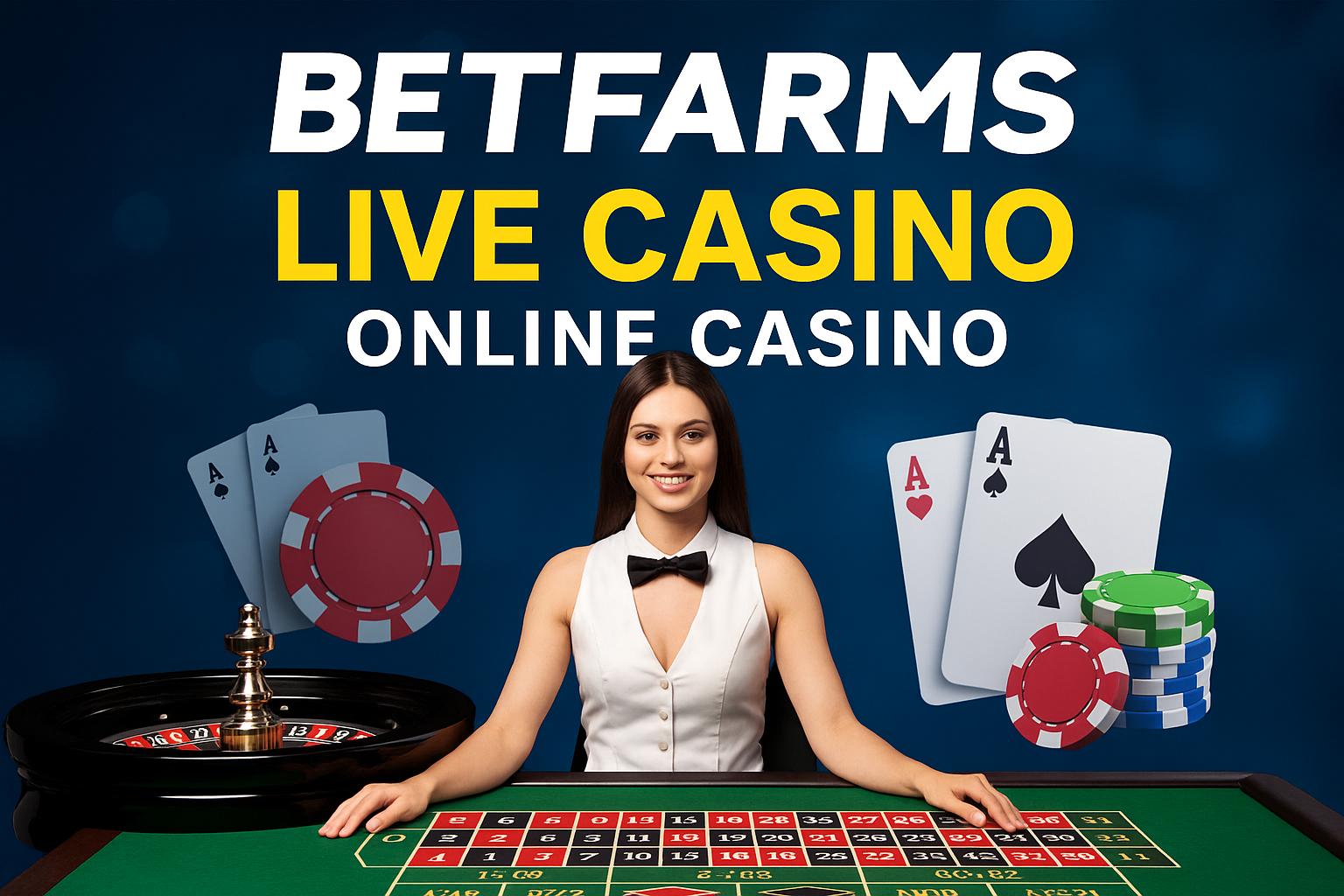 O BETFARMS Live Casino lança promoções regularmente