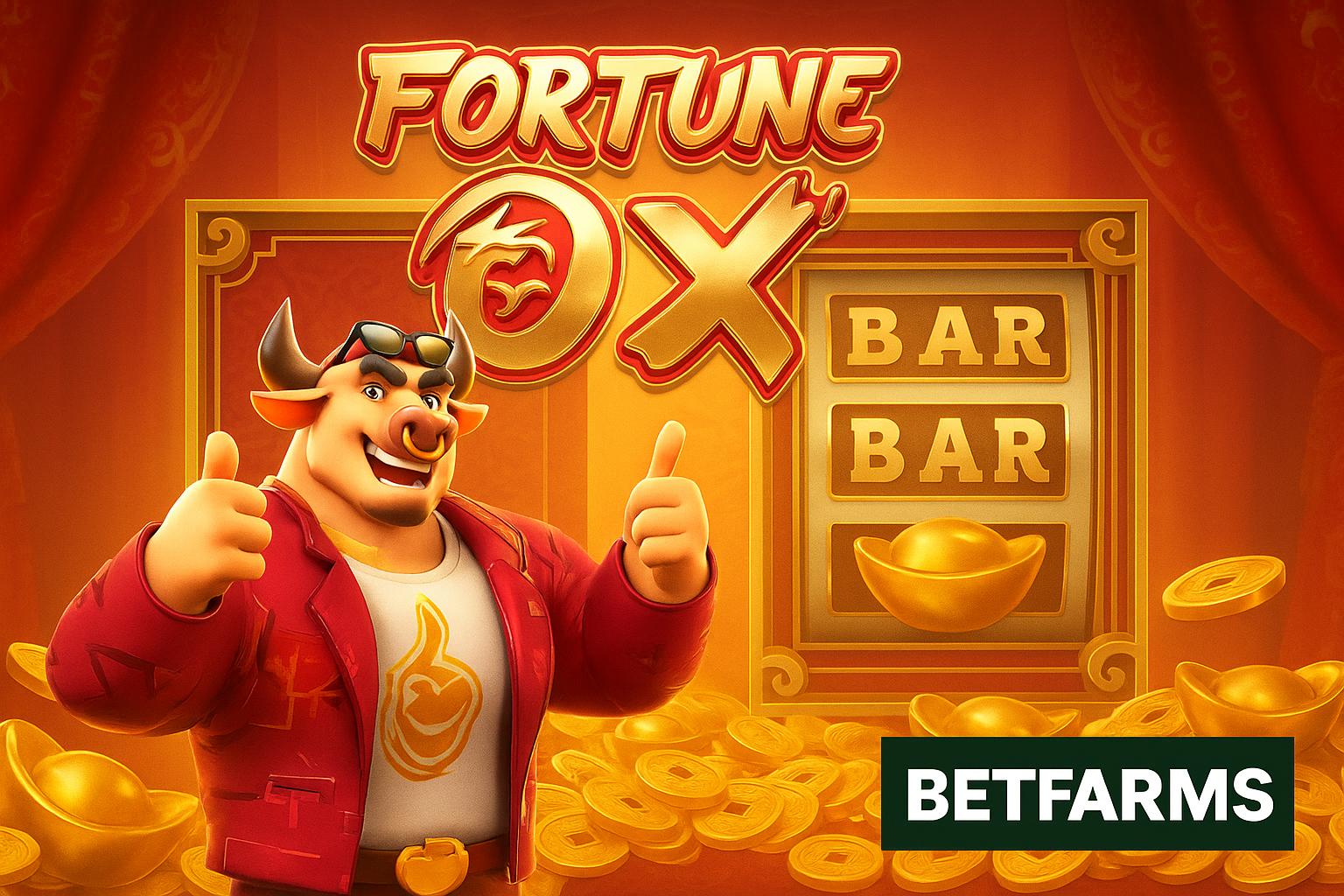 Fortune Ox no BETFARMS - Aposte Agora e Reivindique Seus Ganhos
