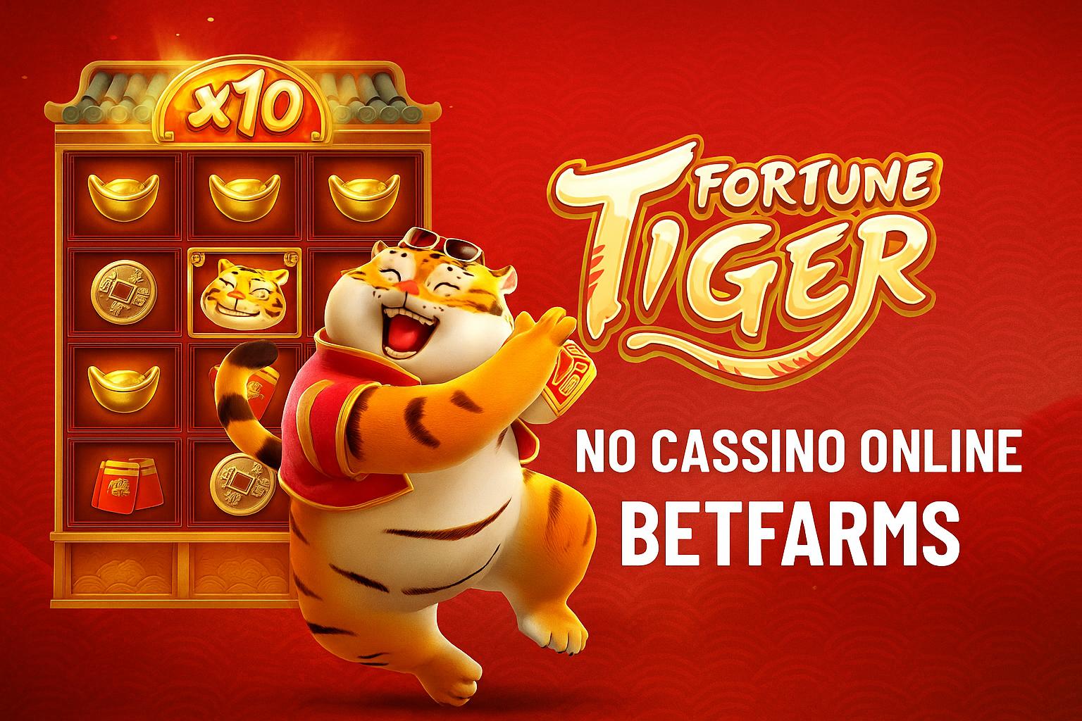 Fortune Tiger é um jogo imperdível no BETFARMS Casino