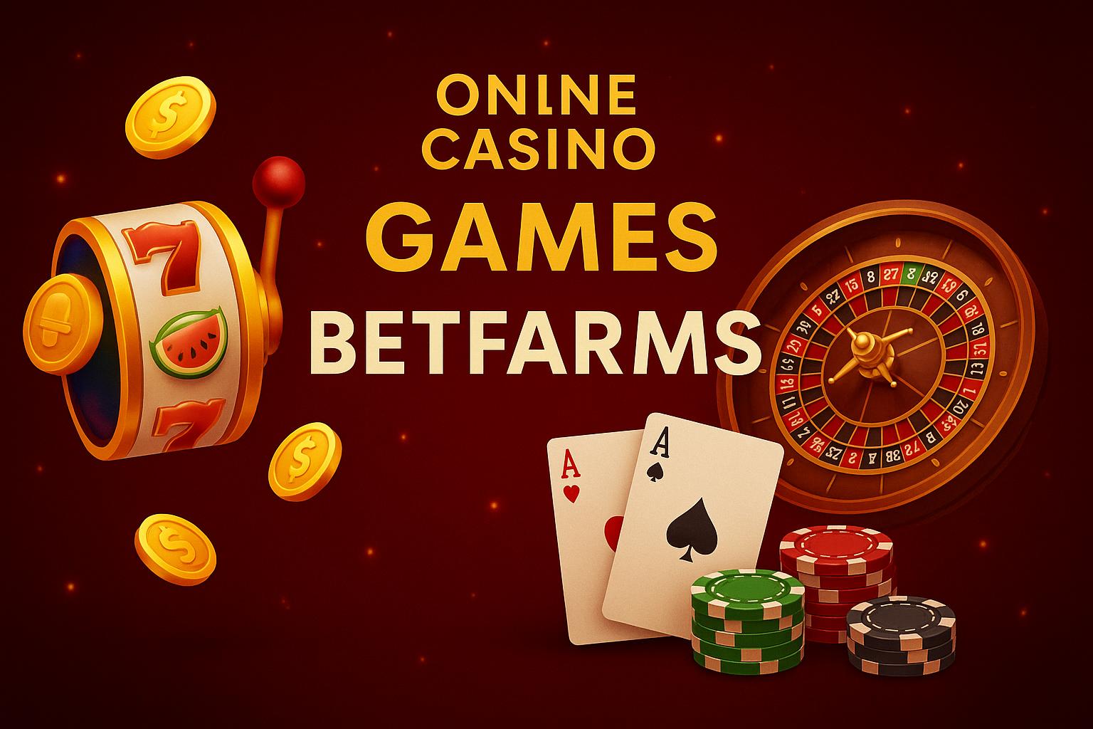 Jogos de cassino online BETFARMS