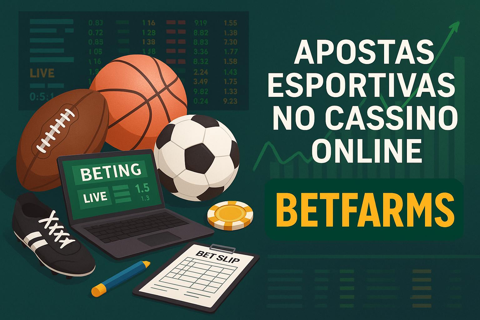 Apostas esportivas no cassino online BETFARMS