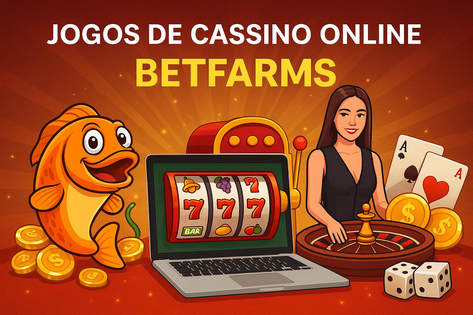 Jogos de cassino online inovadores e emocionantes na BETFARMS