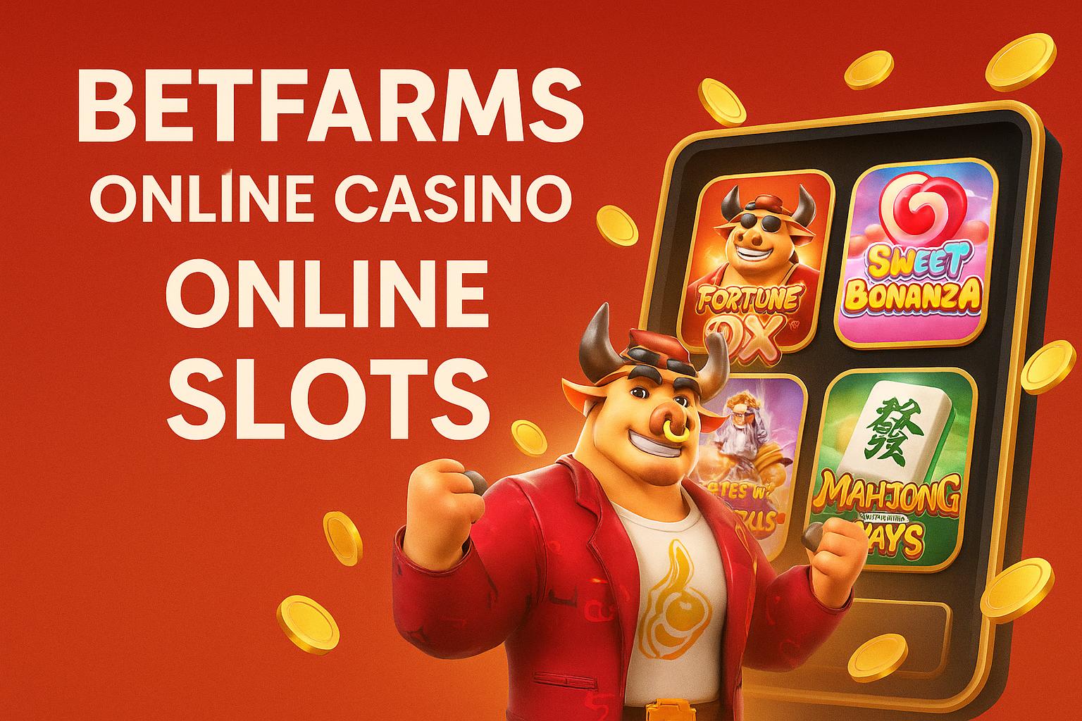 Explore o mundo das slot machines no BETFARMS Casino